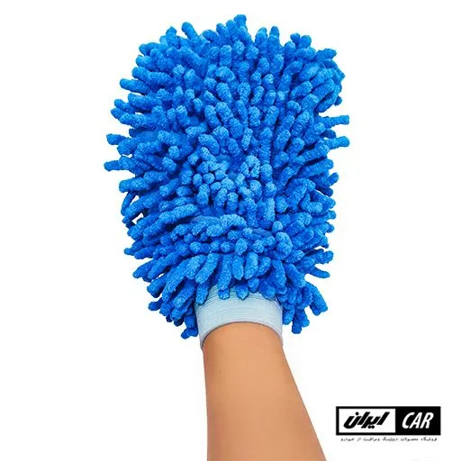 دستکش شستشو کارواش مايکروفايبر مخصوص خودرو Car Wash Mitt Novin — تصویر ۳