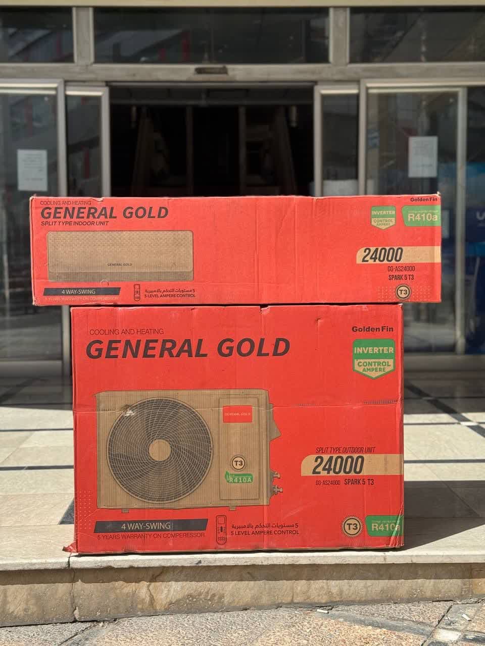 کولر گازی جنرال گلد ۲۴۰۰۰ اسپارک، اینورتر دار، مدل GG-AS24000 SPARK 5 — تصویر ۵