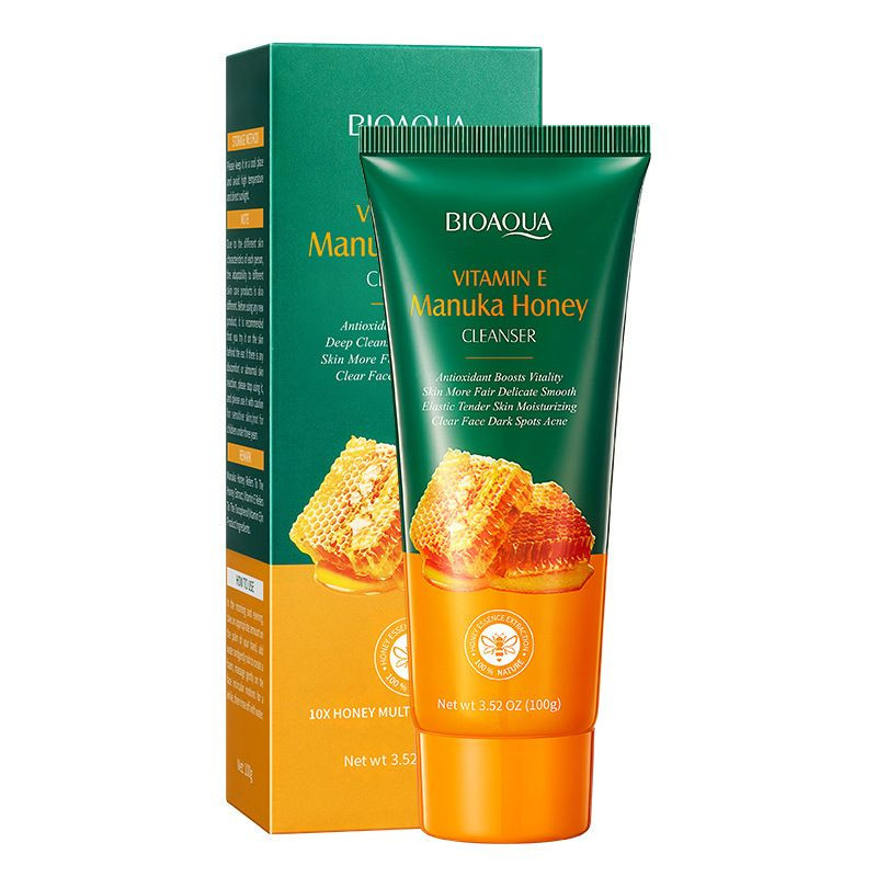 فوم شستشو صورت آبرسان و ضد لک عسل بیوآکوا BIOAQUA — تصویر ۶
