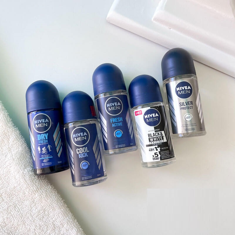 مام رولی ضد تعریق مردانه نیوآ Nivea اورجینال حجم 50 میلی لیتر — تصویر ۳