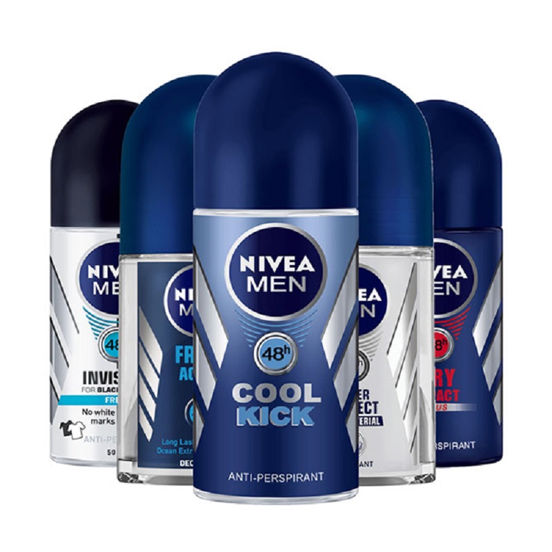 مام رولی ضد تعریق مردانه نیوآ Nivea اورجینال حجم 50 میلی لیتر — تصویر ۵