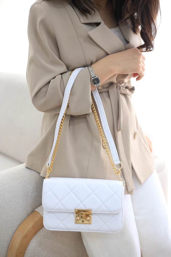کیف دوشی زنانه چرم صنعتی کد 5024 — تصویر ۲