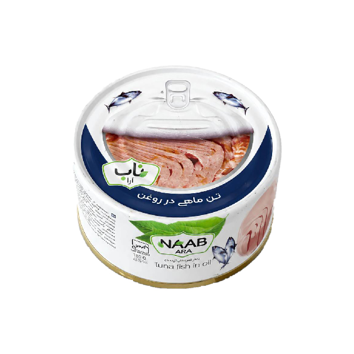 کنسرو تن ماهی 180 گرم ناب آرا — تصویر ۲