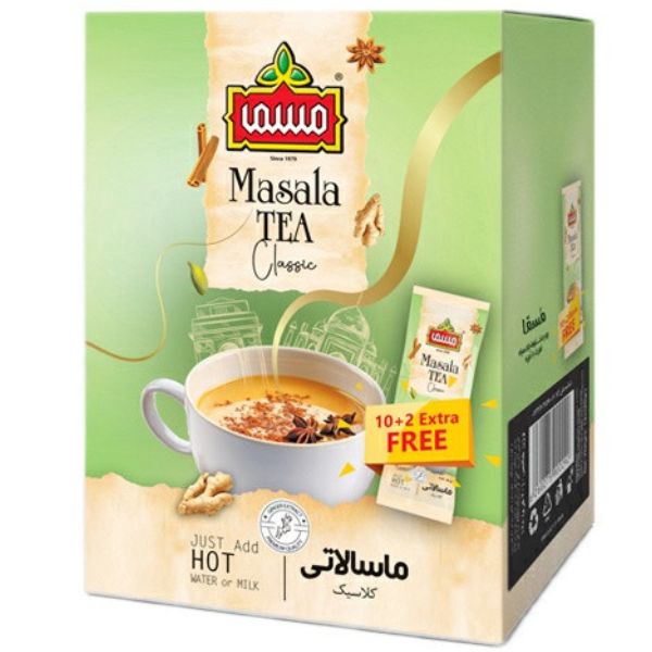 چای ماسالا کلاسیک مسما – بسته 12 عددی — تصویر ۲
