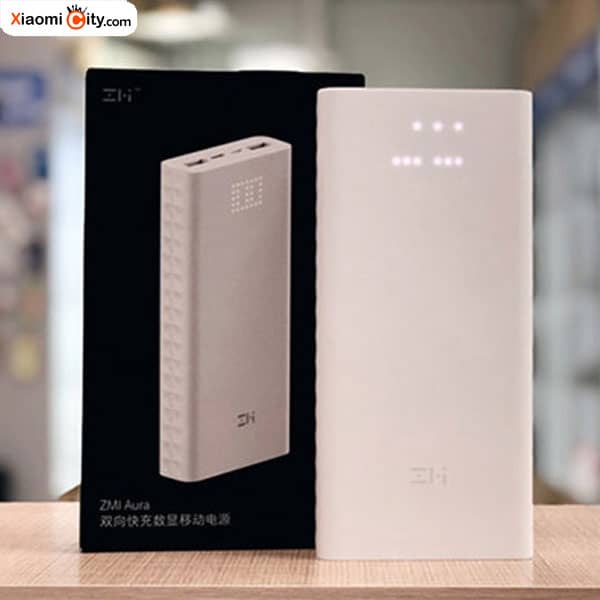پاور بانک ۲۰۰۰۰ Zmi شیائومی مدل QB821 — تصویر ۴