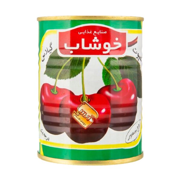 کمپوت گيلاس خوشاب – 350گرم — تصویر ۲