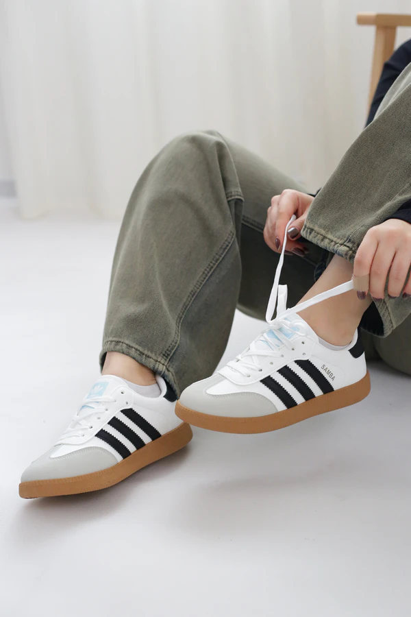 کتونی اسپرت زنانه آدیداس سامبا adidas samba وارداتی | کد L3206
