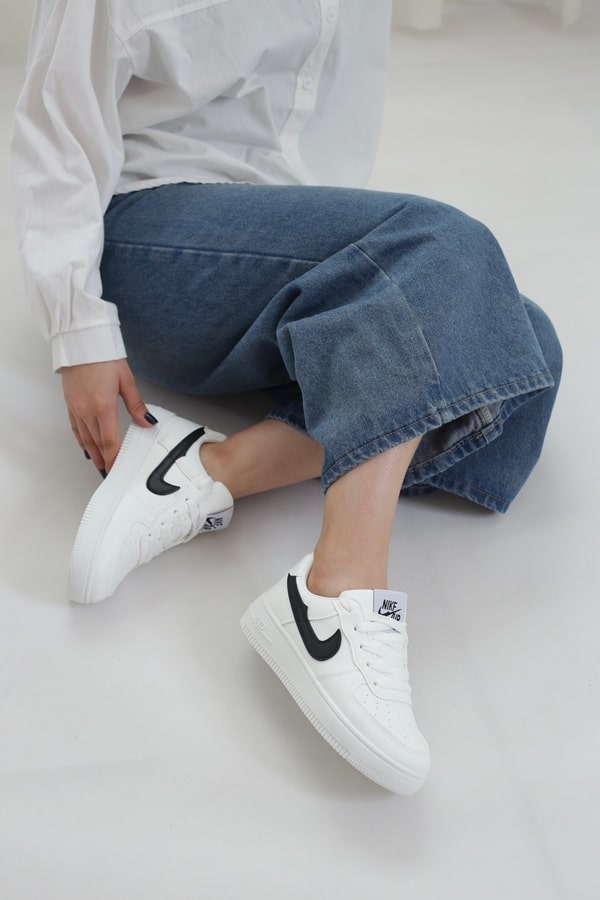 کتونی اسپرت زنانه نایکی ایر فورس Air force Nike وارداتی | کد L3127 — تصویر ۳