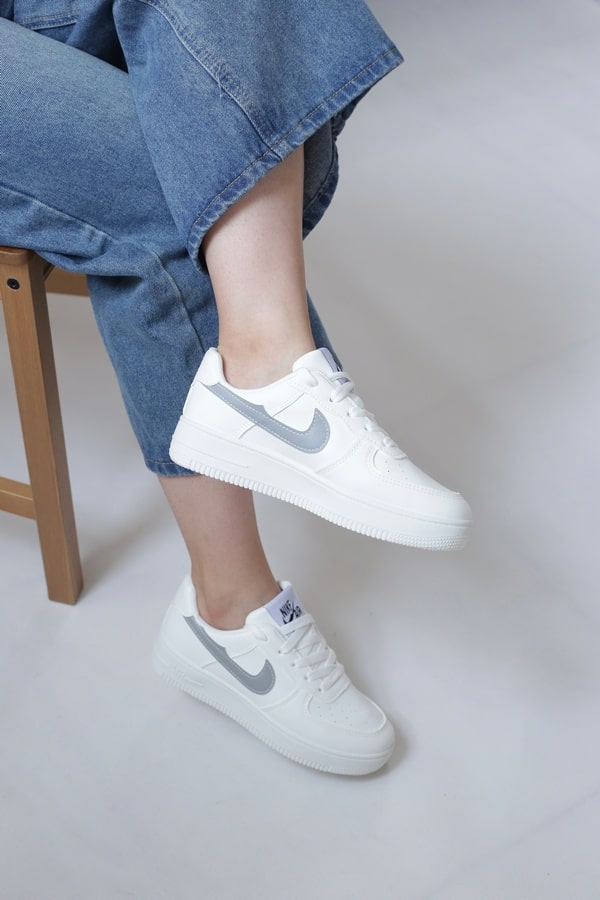 کتونی اسپرت زنانه نایکی ایر فورس Air force Nike وارداتی | کد L3127 — تصویر ۷
