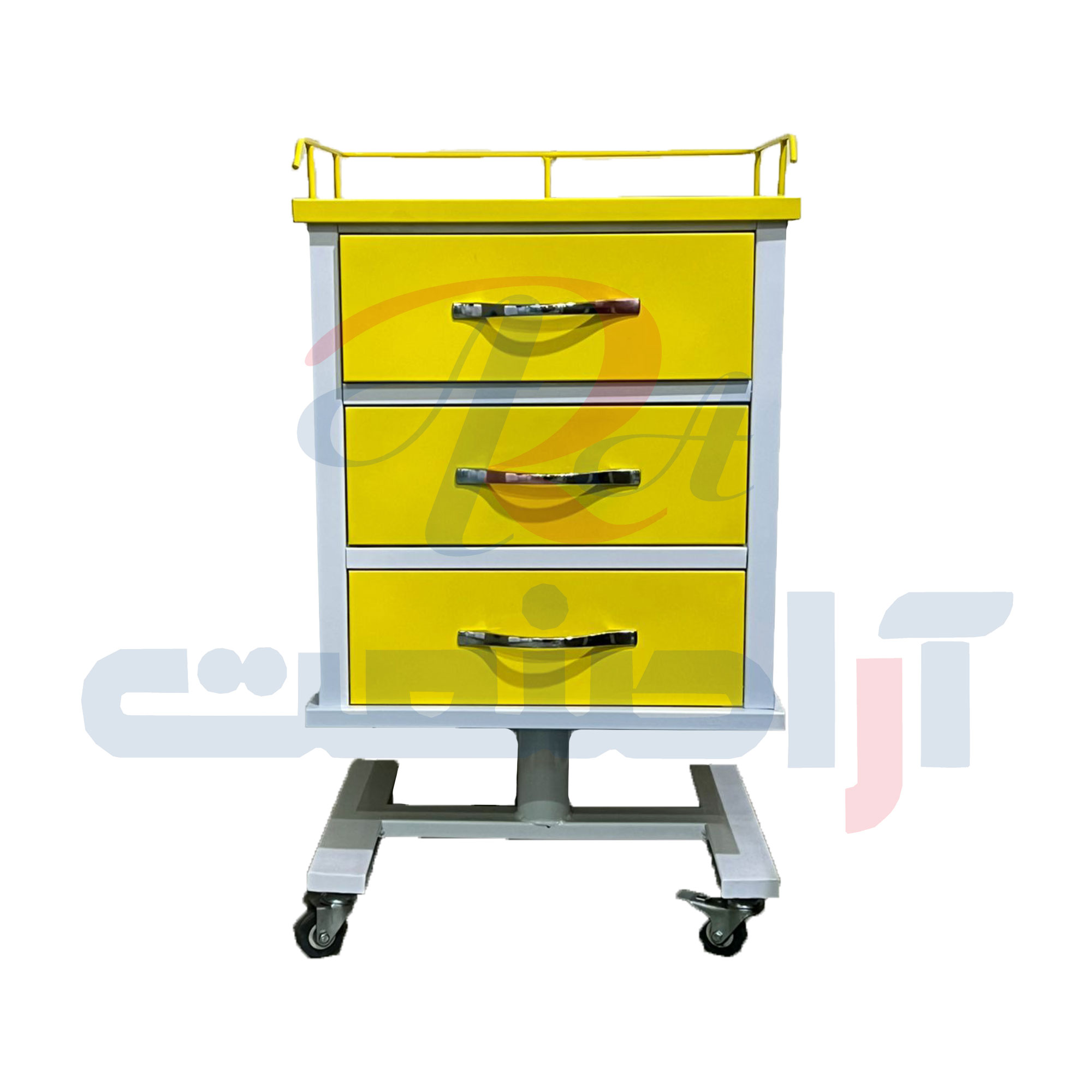 ترالی زیبایی سه کشو فانتزی آراصنعت — تصویر ۳