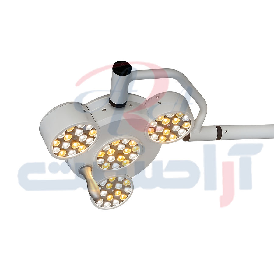 چراغ LED پزشکی و جراحی چهار شعله کد 603 — تصویر ۲