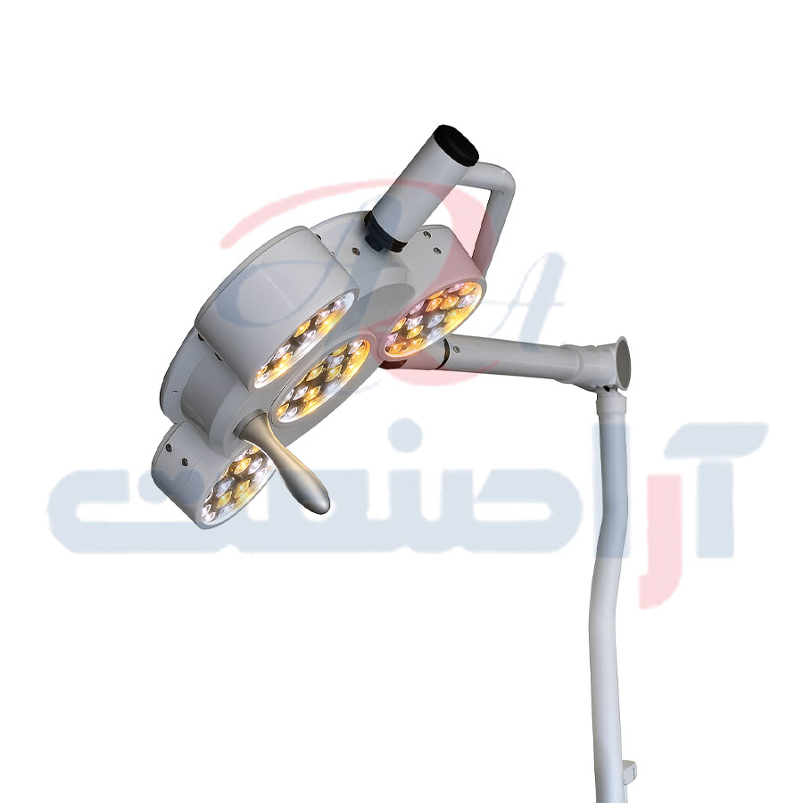 چراغ LED پزشکی و جراحی چهار شعله کد 603 — تصویر ۳