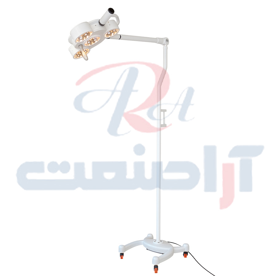 چراغ LED پزشکی و جراحی چهار شعله کد 603 — تصویر ۴