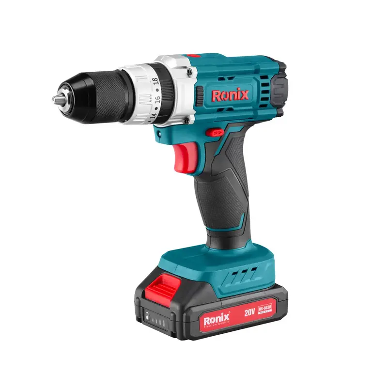 کیت دریل شارژی 20 ولت 53 پارچه رونیکس مدل RS-8620 — تصویر ۳