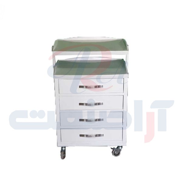 ترالی زیبایی چهار کشو مدل 840 آراصنعت — تصویر ۳