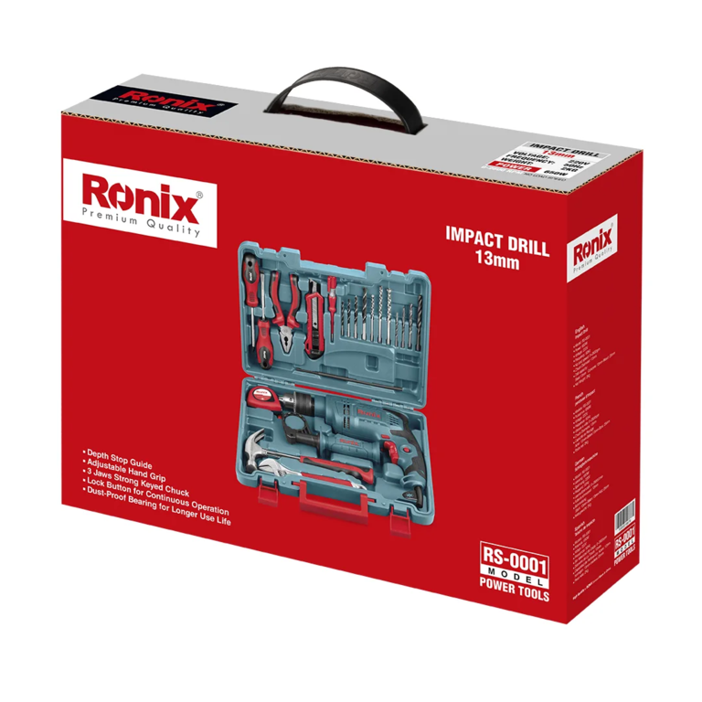 کیت دریل برقی چکشی رونیکس مدل RS_0001 — تصویر ۳