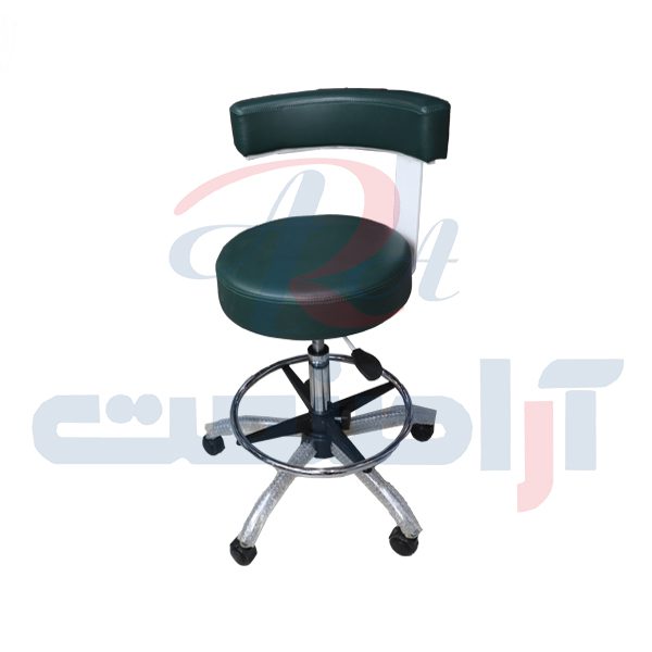 تابوره جک دار و چرخ دار کفی گرد کد 101 — تصویر ۲