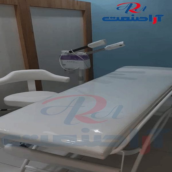 تخت معاینه هلالی آرام مدل 400 آراصنعت — تصویر ۷
