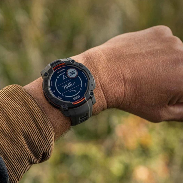 ساعت گارمین Instinct 3 – 45 mm Solar Black — تصویر ۳
