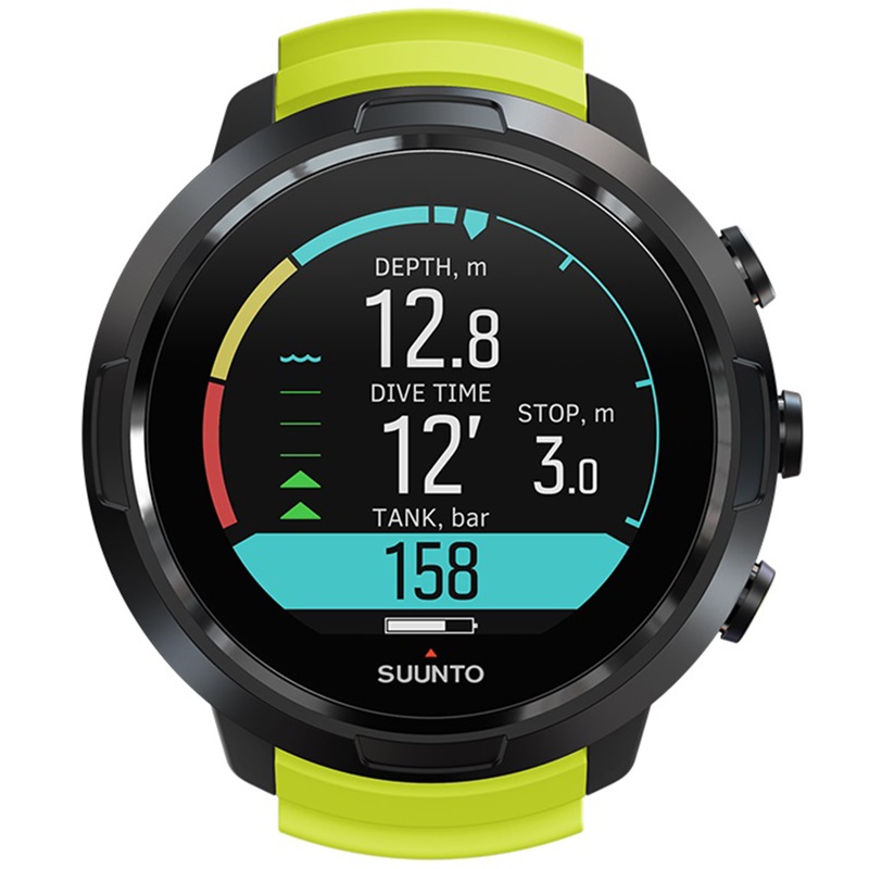 ساعت سونتو Suunto D5 Black Lime — تصویر ۲