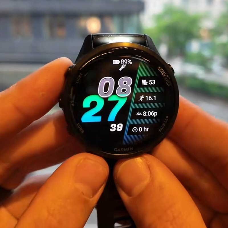 ساعت گارمین Forerunner 570 – 42mm Slate Gray Black — تصویر ۴