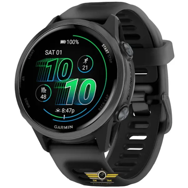 ساعت گارمین Forerunner 570 – 42mm Slate Gray Black — تصویر ۶