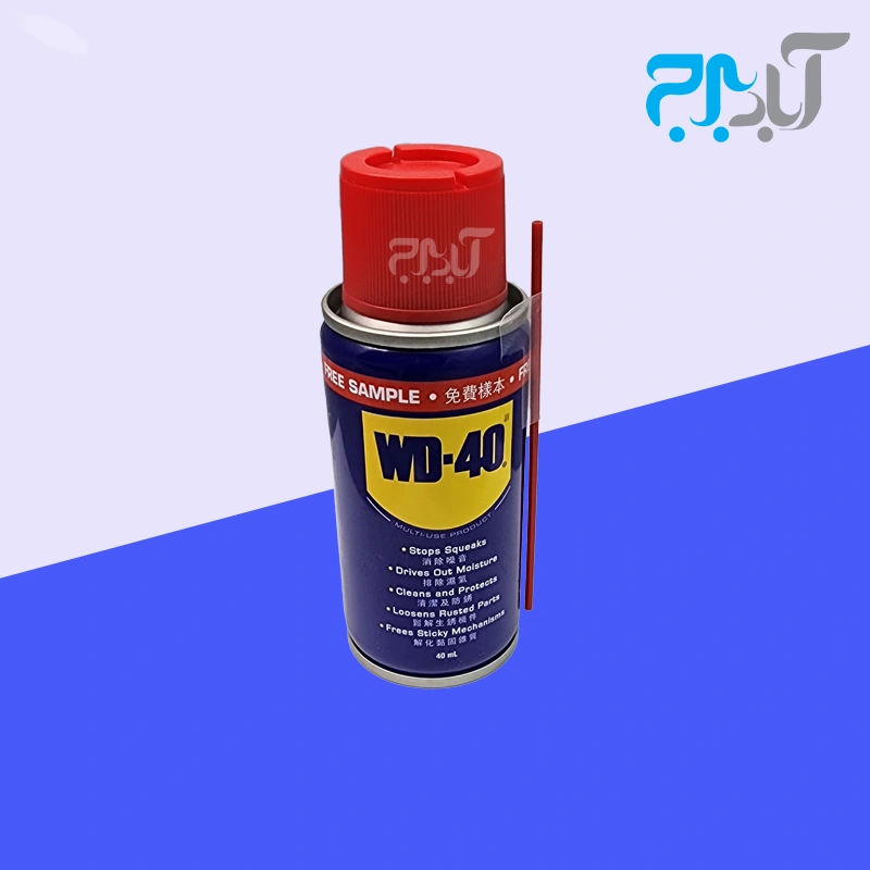 اسپری تمیزکننده WD-40 تفنگ میخکوب اصل تایوان — تصویر ۲