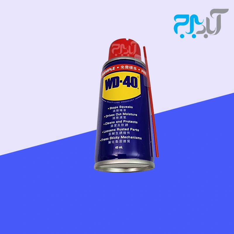 اسپری تمیزکننده WD-40 تفنگ میخکوب اصل تایوان — تصویر ۴