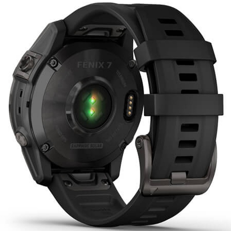 ساعت گارمین FENIX 7 Sapphire Solar Titanium Grey — تصویر ۳