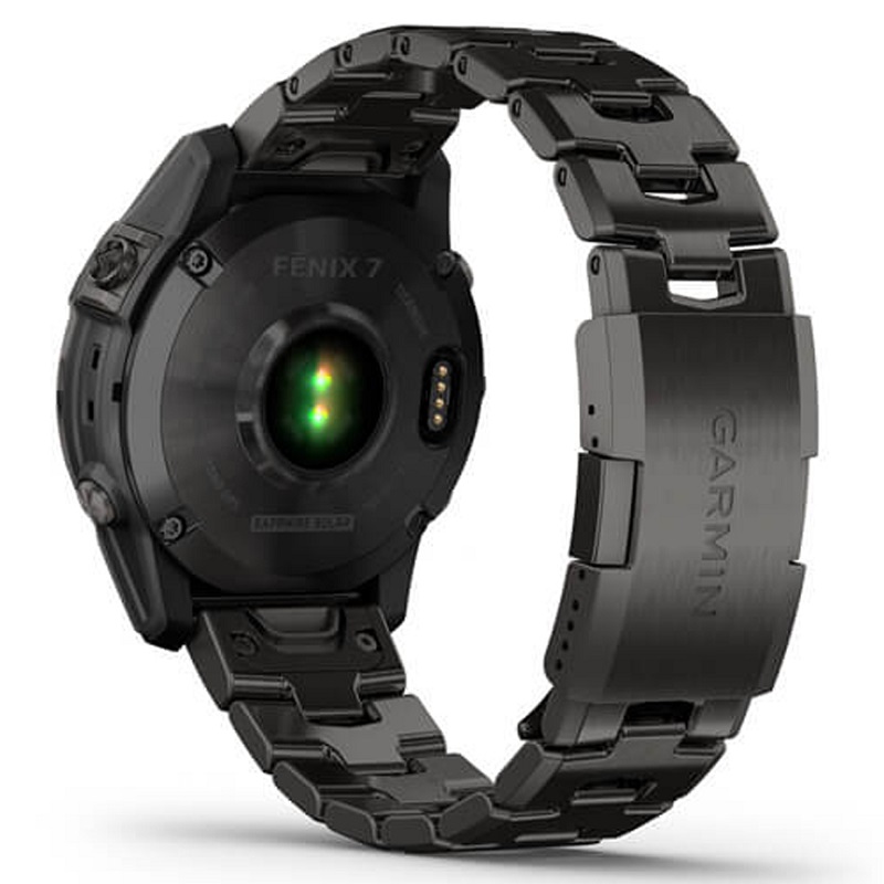 ساعت گارمین FENIX 7 Sapphire Solar Titanium with Titanium Band — تصویر ۵