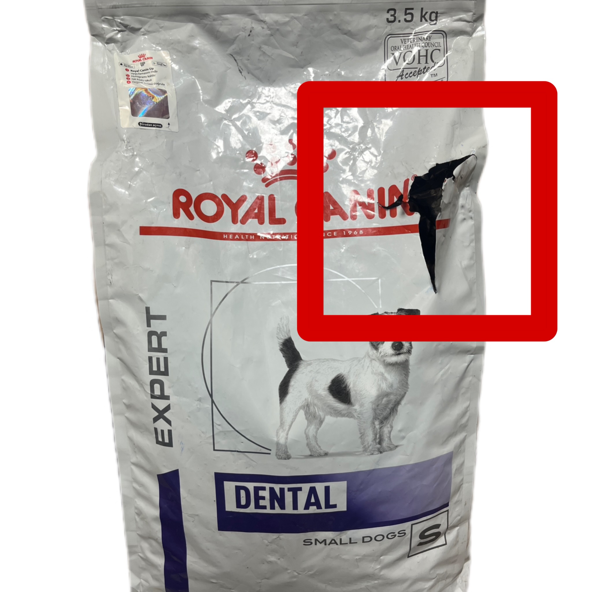 غذای درمانی سگ رویال کنین دنتال اسمال ROYAL CANIN DENTAL SMALL 3/5KG (مخدوش) — تصویر ۵