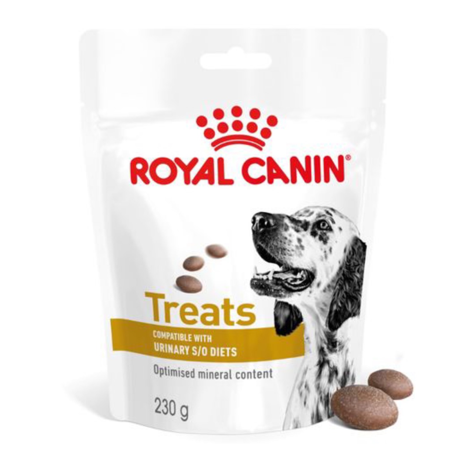 تشویقی درمانی سگ رویال کنین یورینری اس.او ROYAL CANIN TREATS URINARY S/O 230G
