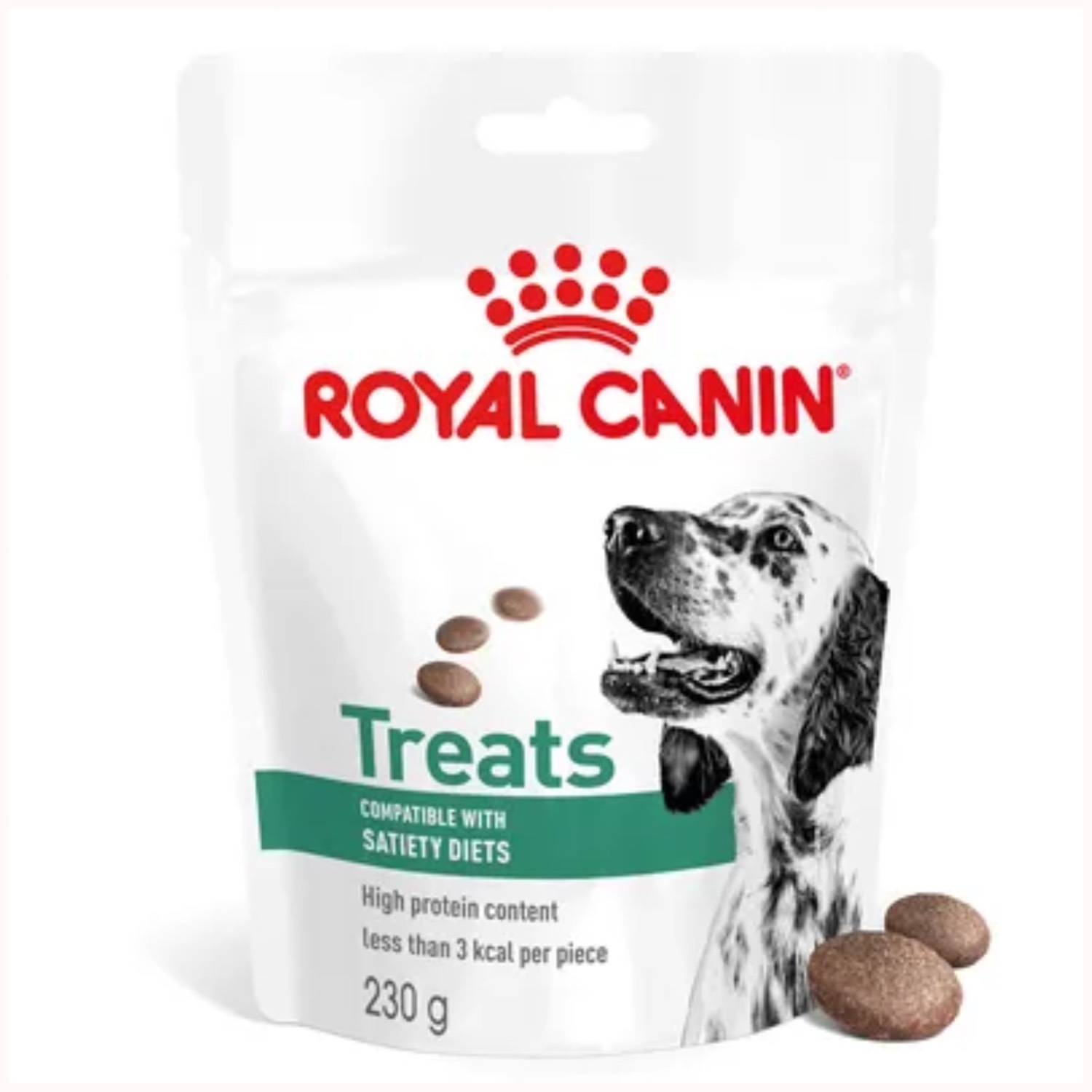 تشویقی درمانی سگ رویال کنین ستیتی ROYAL CANIN TREATS SATIETY 230G