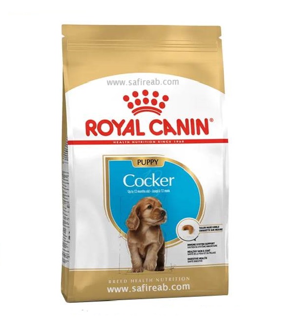 غذای خشک توله سگ رویال کنین کوکر پاپی ROYAL CANIN COCKER PUPPY 3KG