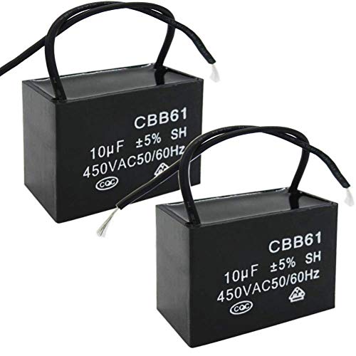 خازن کتابی دو کابل دار 40 میکروفاراد ایسکار ISCAR سری CBB61 — تصویر ۲