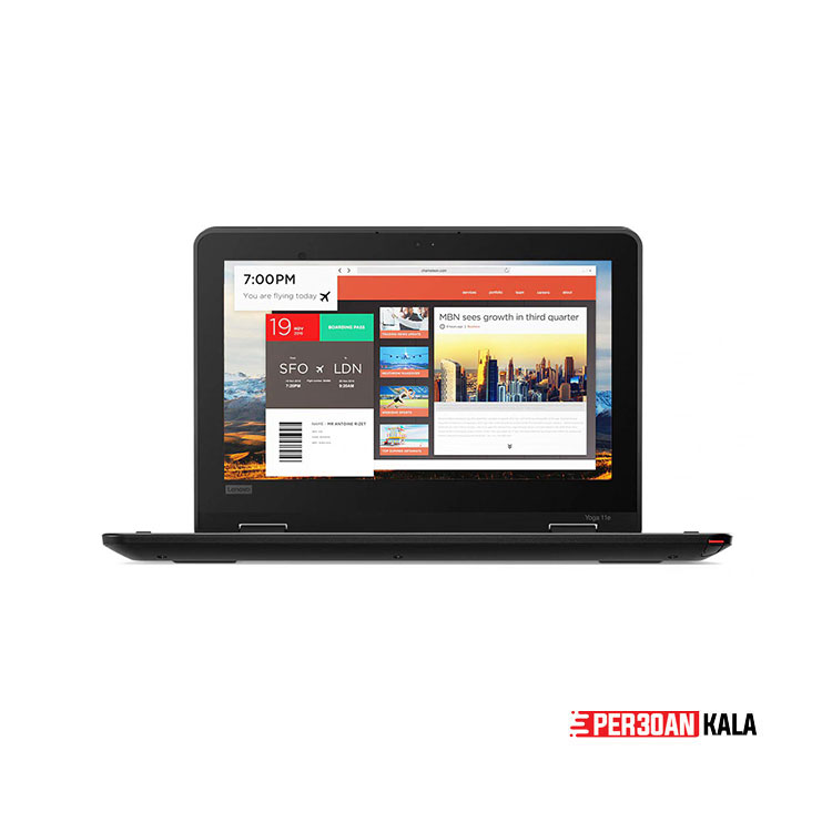 لپ تاپ استوک لنوو 11.6 اینچی ThinkPad 11e Yoga Lenovo Celeron N4100 8GB 128SSD