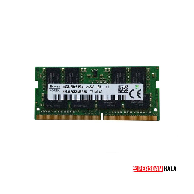 رم لپ تاپ DDR4 تک کاناله 2133 مگاهرتز CL17 اس کی هاینیکس مدل PC4 ظرفیت 16 گیگابایت کره ایی