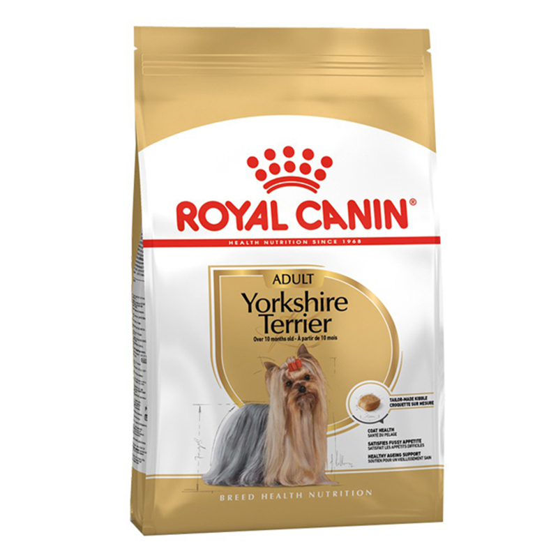 غذای خشک سگ رویال کنین یورکشایر ادالت ROYAL CANIN YORKSHIRE ADULT 1/5KG(مخدوش)