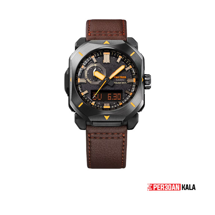 ساعت دیجیتال آنالوگ کاسیو Casio Pro Trek PRW-6900YL Tough Solar نو بدون جعبه ( استفاده نشده ) — تصویر ۵