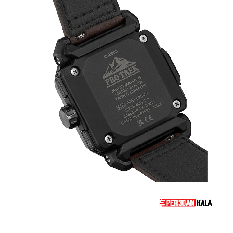 ساعت دیجیتال آنالوگ کاسیو Casio Pro Trek PRW-6900YL Tough Solar نو بدون جعبه ( استفاده نشده ) — تصویر ۷