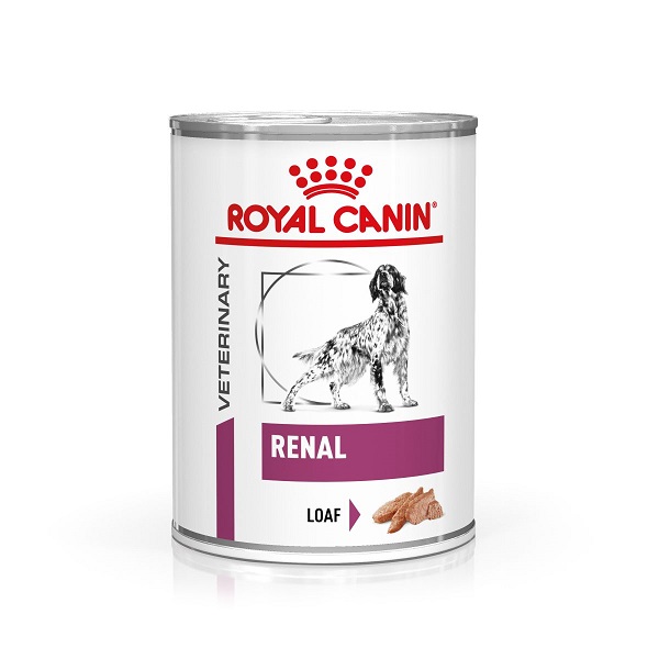 غذای کنسرو درمانی سگ رویال کنین رنال ROYAL CANIN RENAL 410G