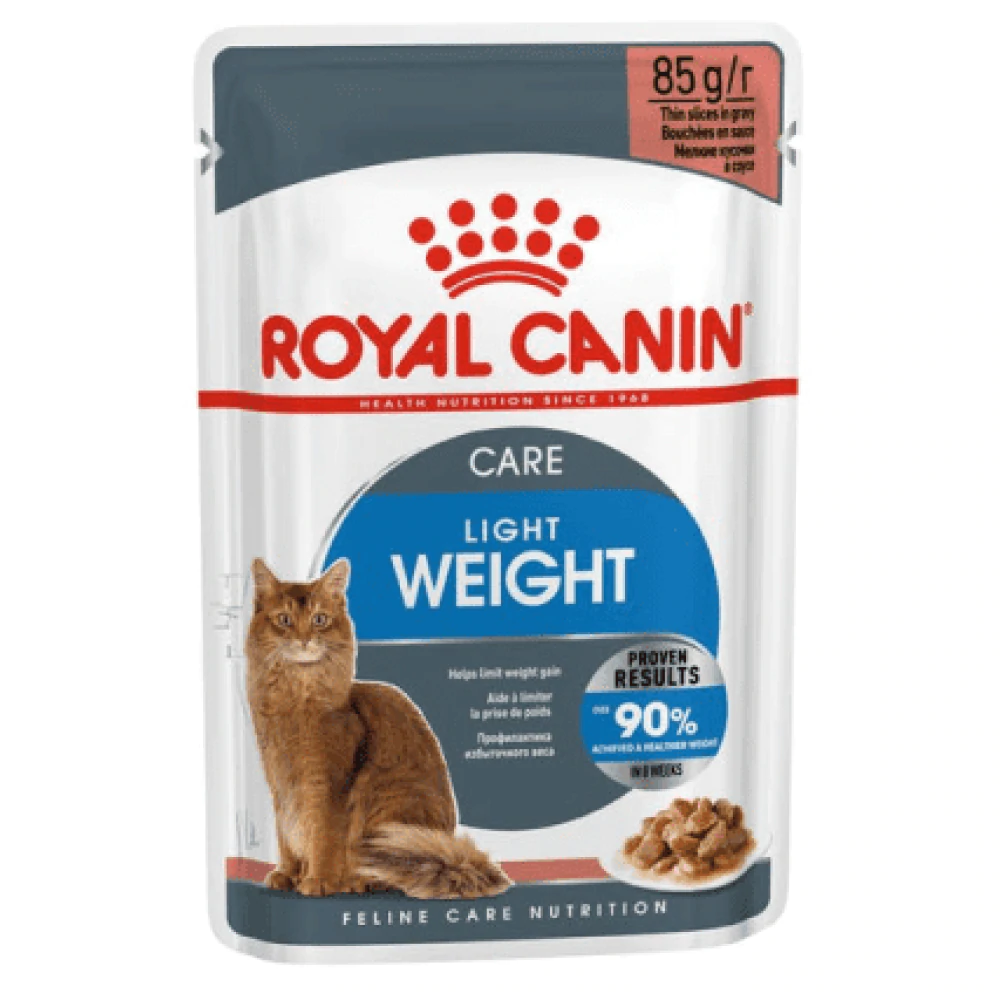 غذای پوچ گربه رویال کنین لایت ویت گروی ROYAL CANIN LIGHT WEIGHT CARE GARVY 85G
