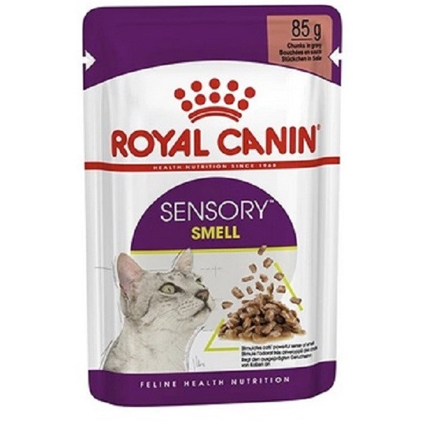 غذای پوچ گربه رویال کنین سنسوری اسمل ROYAL CANIN SENSORY SMELL 85G