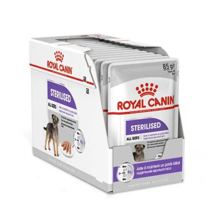غذای پوچ سگ رویال کنین استرلایزد ROYAL CANIN STERILISED 85G — تصویر ۳
