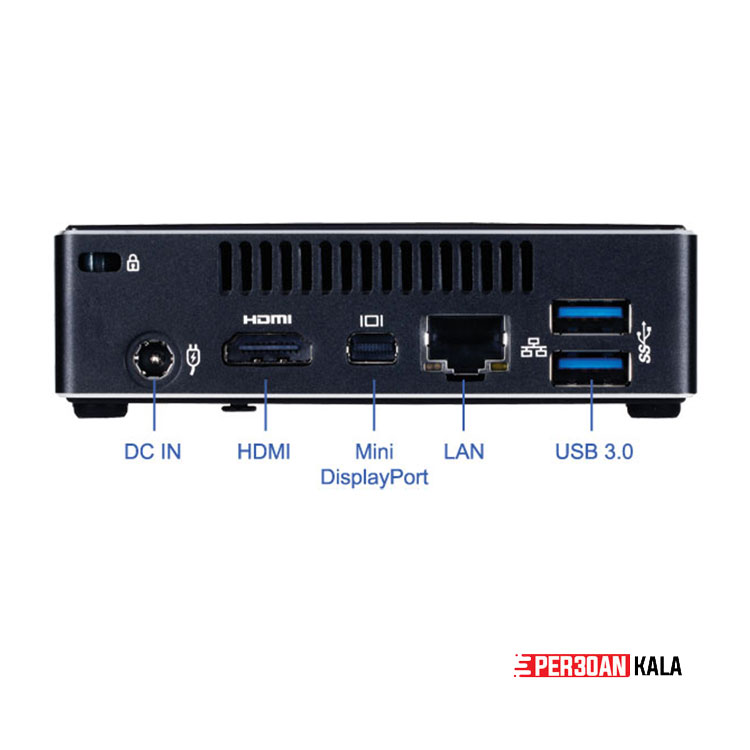 مینی کیس گیگابایت استوک Mini-PC GIGABYTE GB-BXi7-4500 8GB RAM 256GB SSD — تصویر ۵