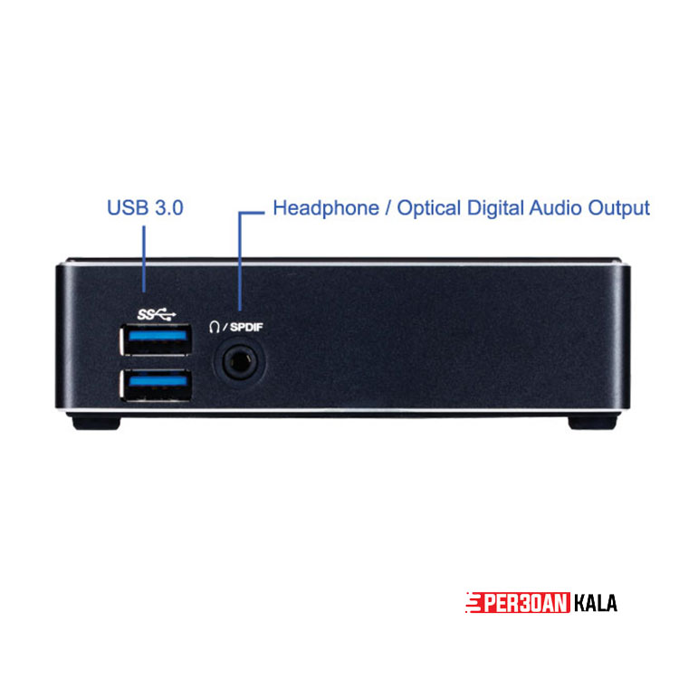 مینی کیس گیگابایت استوک Mini-PC GIGABYTE GB-BXi7-4500 8GB RAM 256GB SSD — تصویر ۶