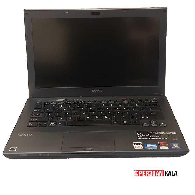 لپ تاپ سونی استوک Sony VAIO VPCSB19GG Laptop (2nd Gen Ci7/ 8GB/ 256GB SSD