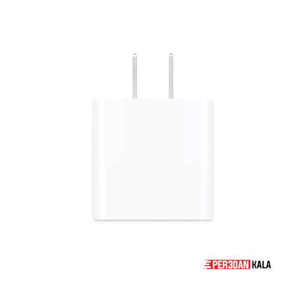 شارژر 20 وات اصلی اپل آیفون Apple 20W 2pin Power Adapter آمریکایی ( استوک ) درحد نو مدل A2305 — تصویر ۴