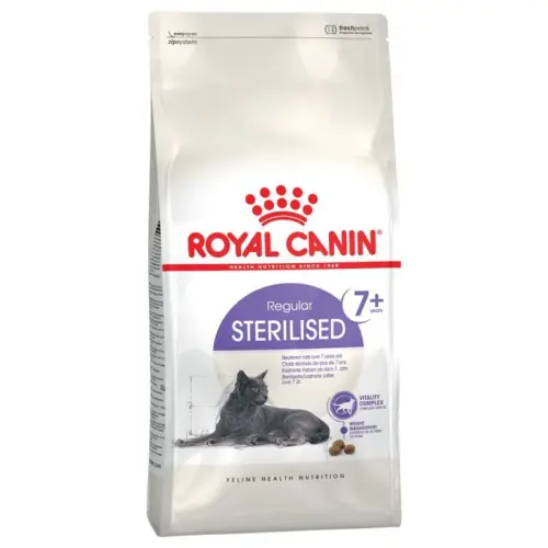 غذای خشک گربه رویال کنین استرلایزد +7 ROYAL CANIN STERILISED 3/5 KG