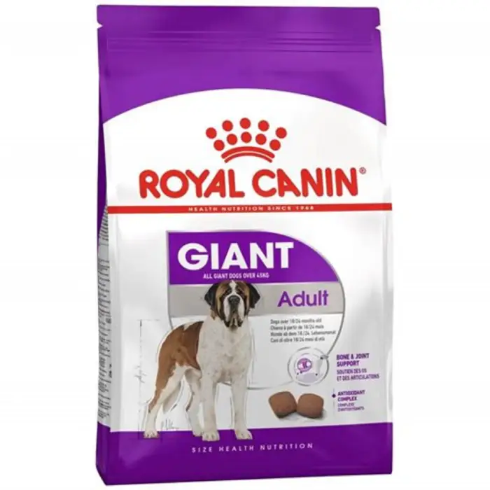 غذای خشک سگ رویال کنین جاینت ادالت ROYAL CANIN GIANT ADULT 15KG